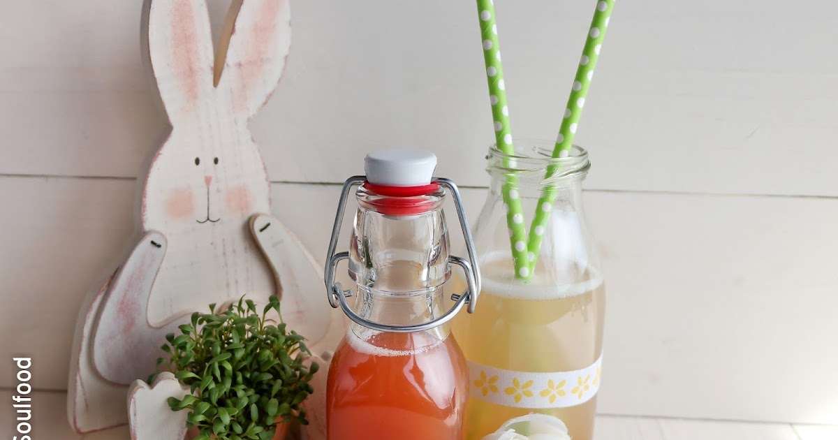 Jankes Seelenschmaus: Rhabarber-Limonade und Secco