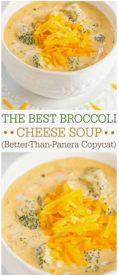 The Best Broccoli Cheese Soup (Better-Than-Panera Copycat) - recipes ...