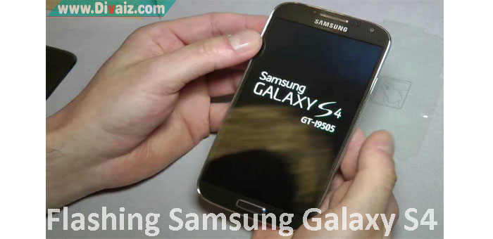Cara Flash Samsung Galaxy S4 GT-I9500 - Bootloop Via Odin