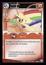 My Little Pony Applejack, Breeziefied The Crystal Games CCG Card