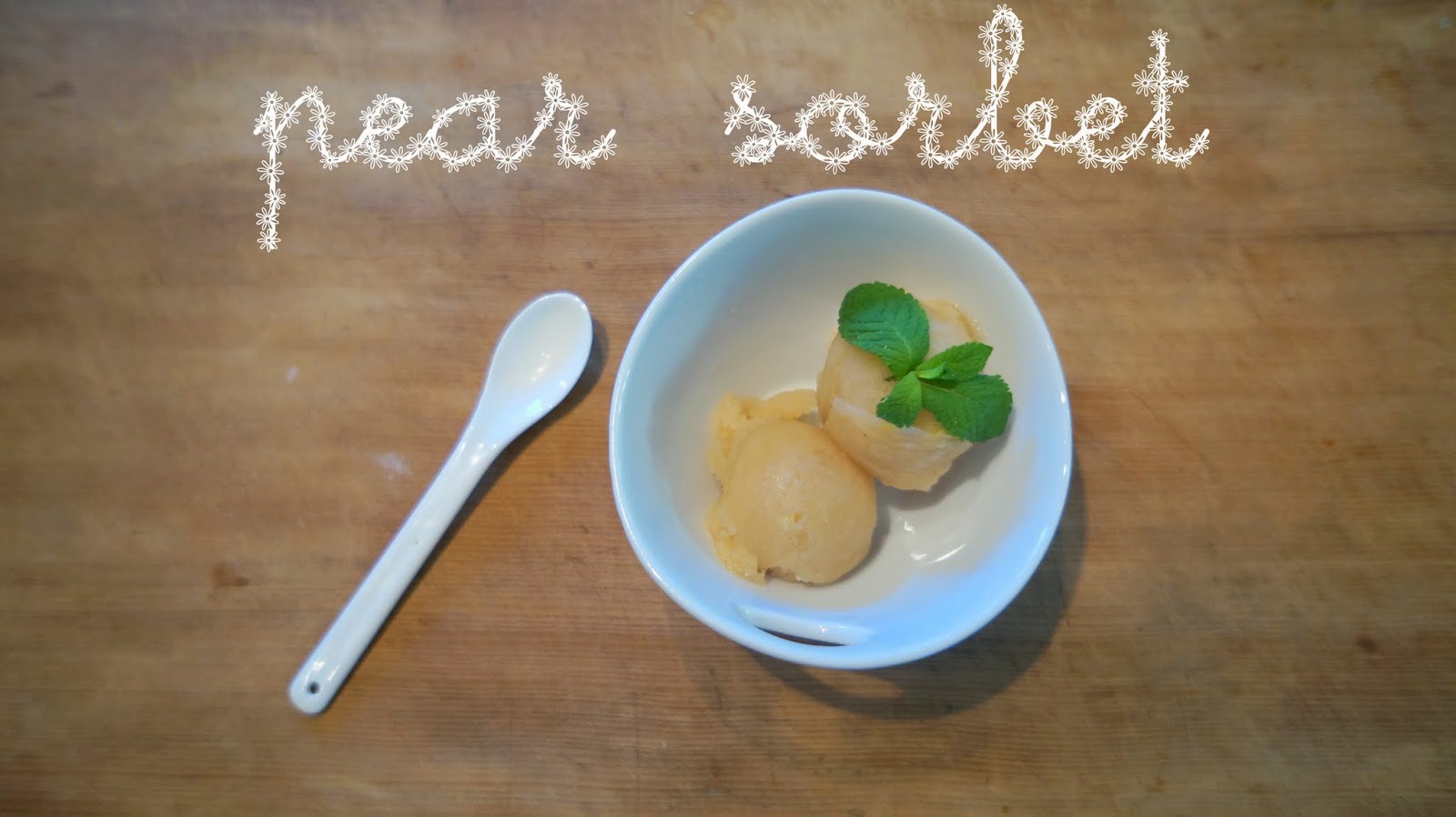 Pear Sorbet