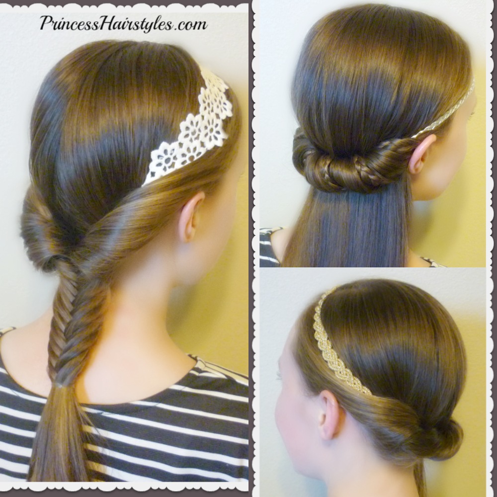 3 Quick And Easy Hairstyles For School Using Headbands