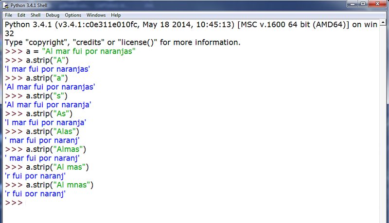 APRENDER A PROGRAMAR CON PYTHON: MÉTODOS DE STRINGS