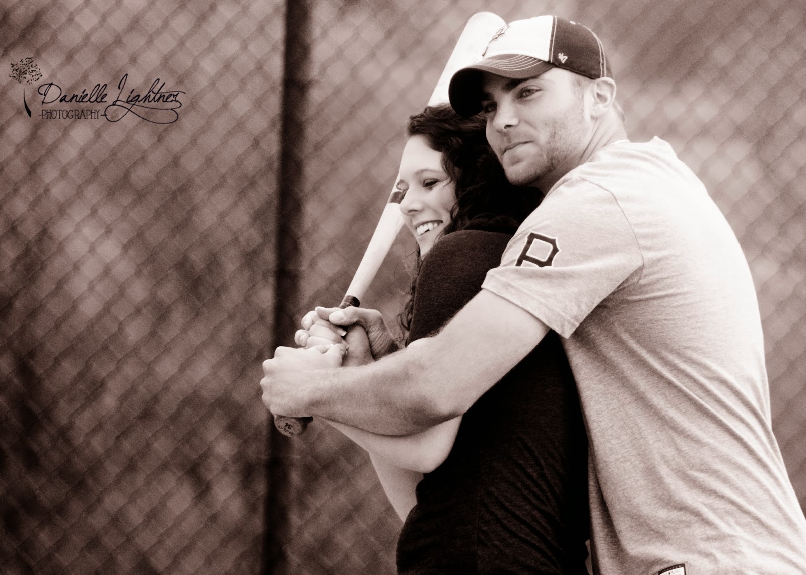 Danielle Lightner Photography A Baseball Engagement