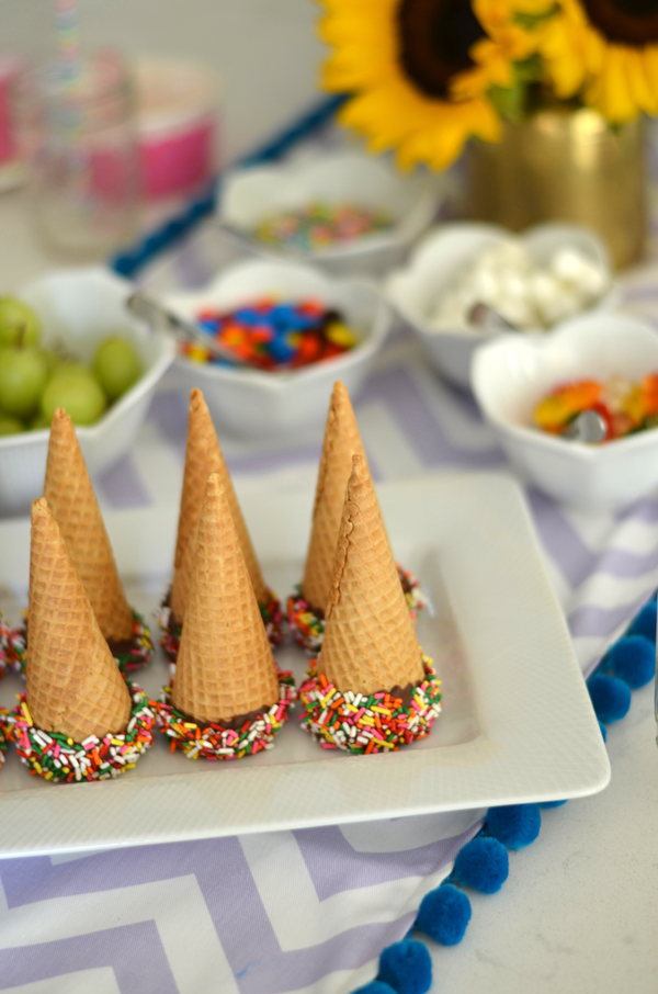 Ice Cream Cone Birthday Party Mimosa Lane