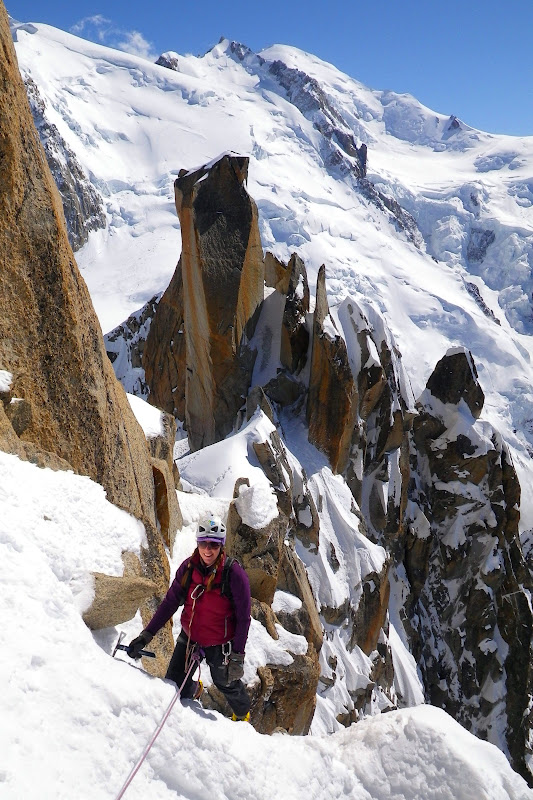 Chamonix Climbing and Skiing Conditions Cosmiques Arete, Pointes Lachenal & Montenvers Slabs