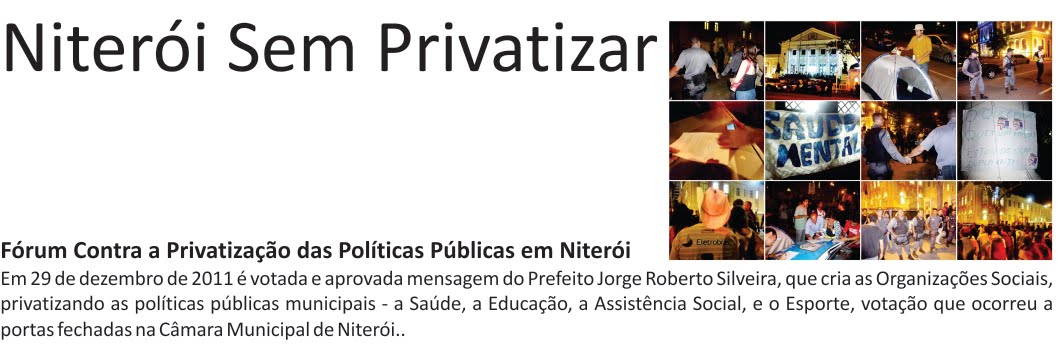 Niterói Sem Privatizar