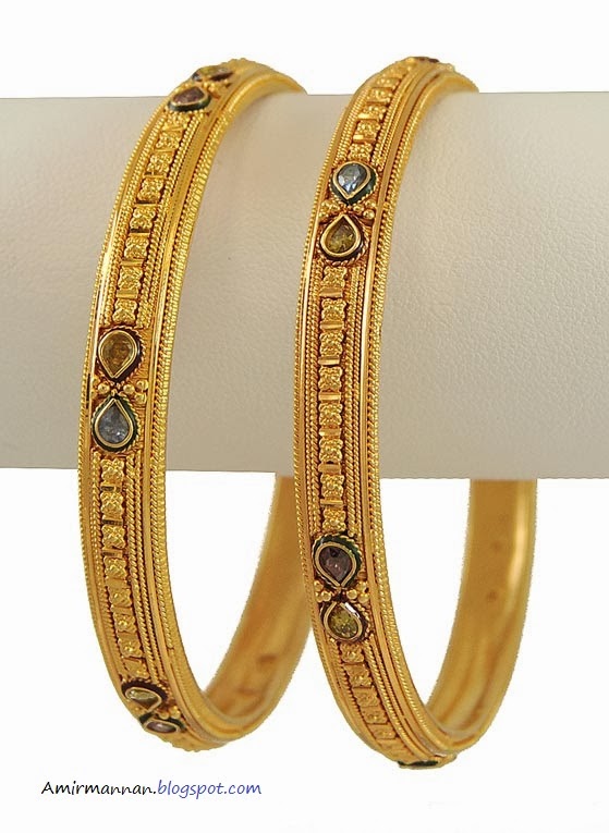 Pakistani Bridal Gold Bengals Jewelry Collection 4