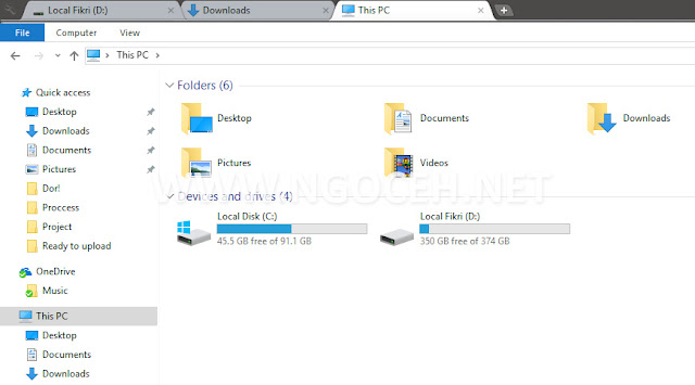 Tutorial Menambahkan Tab Baru di Windows Explorer Tutorial Menambahkan Tab Baru di Windows Explorer