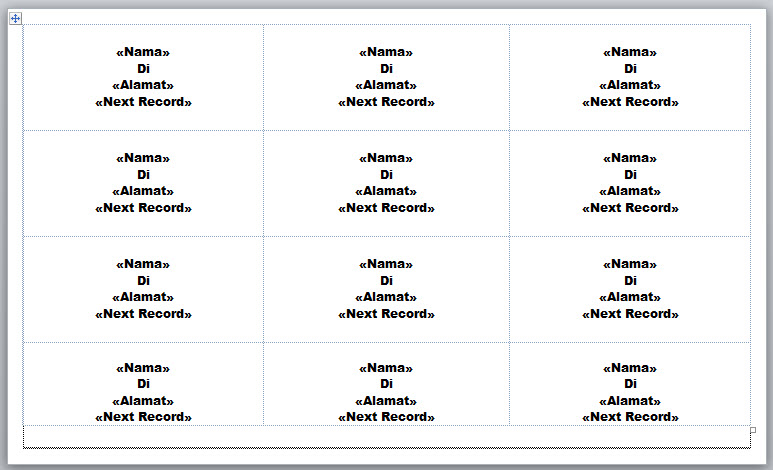 Cara Mudah Membuat Label Undangan Otomatis di MS Word