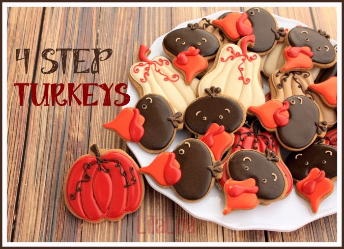 Turkey Head Cookies