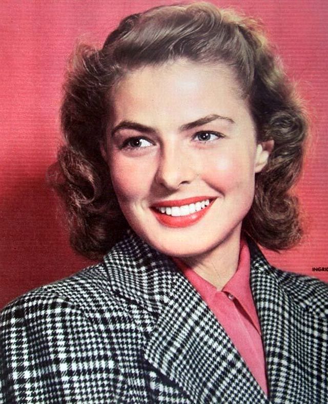 57 glamorous color photos ingrid bergman from between 1930s and 57 glamorous color photos ingrid bergman from between 1930s and