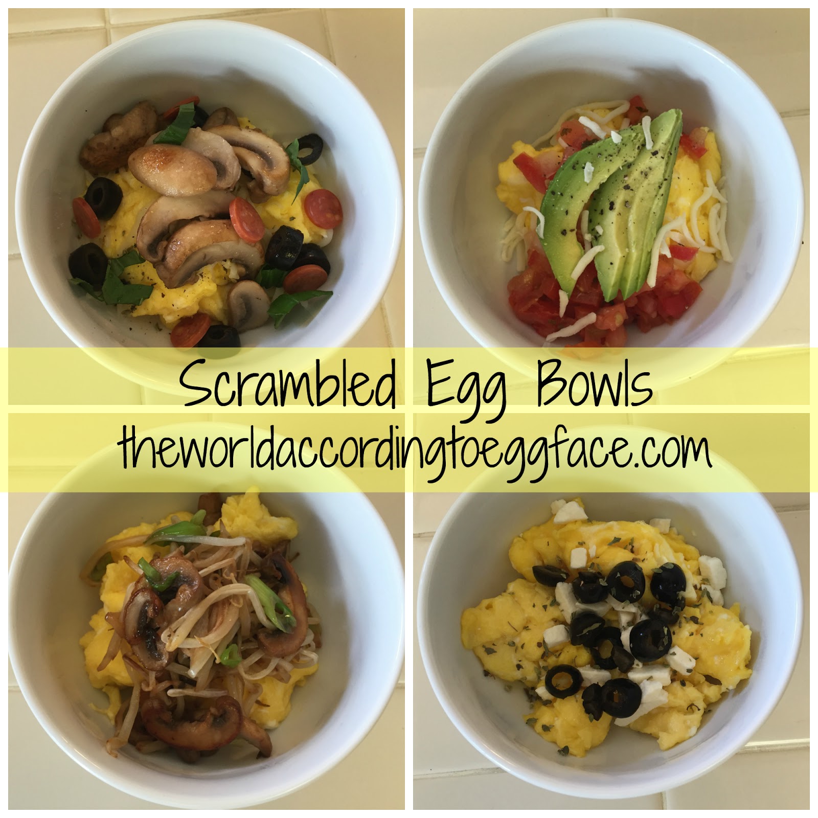 theworldaccordingtoeggface: Scrambled Egg Bowls