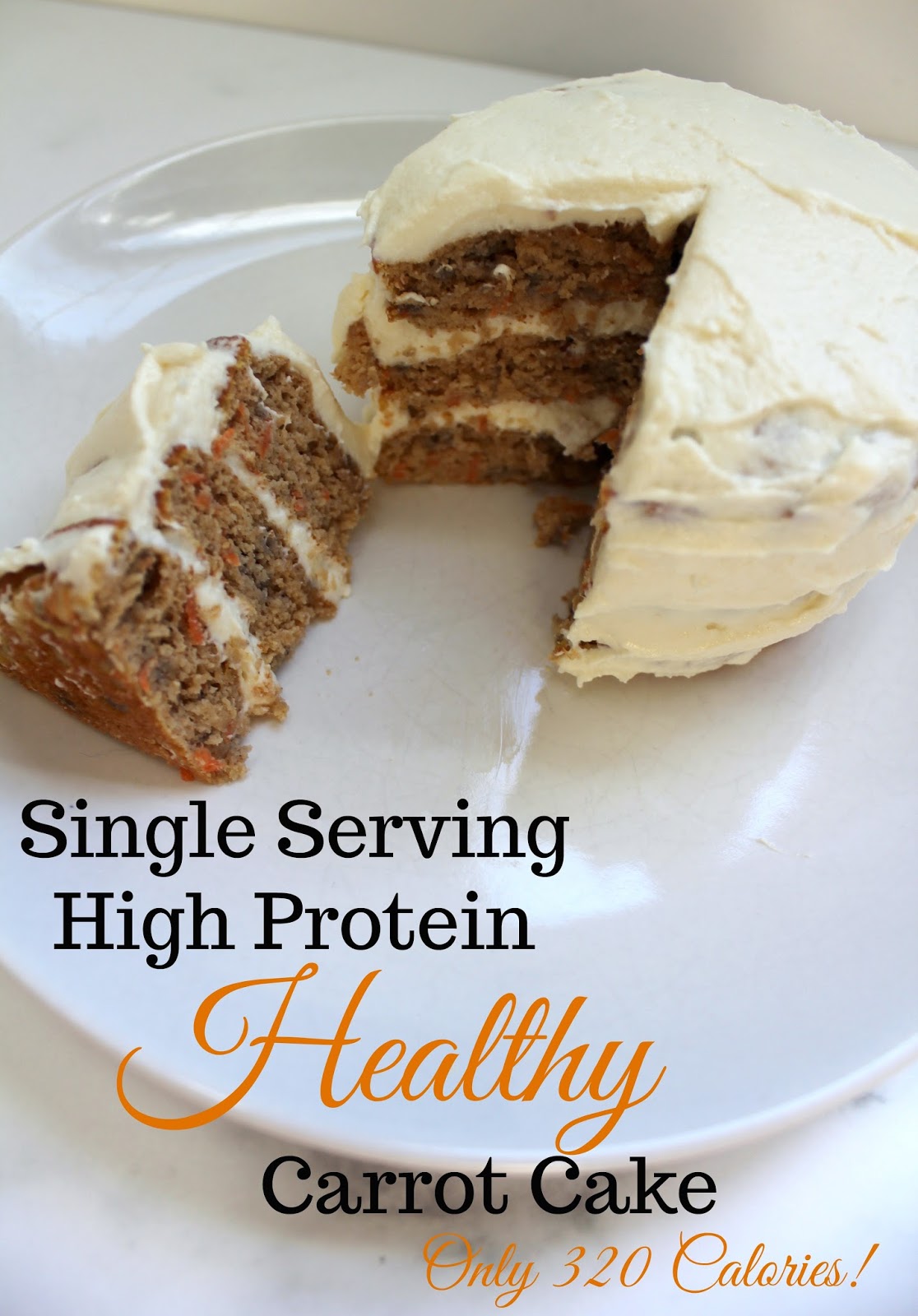Single Serving MacroFriendly Carrot Cake My Girlish Whims
