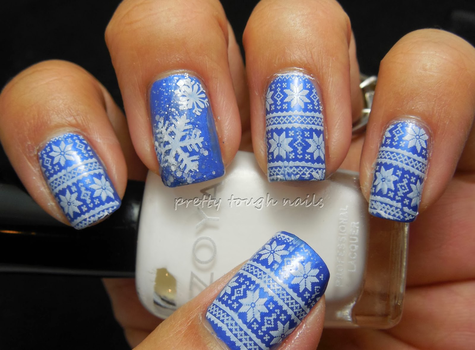::pretty::tough::nails::: Christmas Sweater Stamping With L'Oréal ...