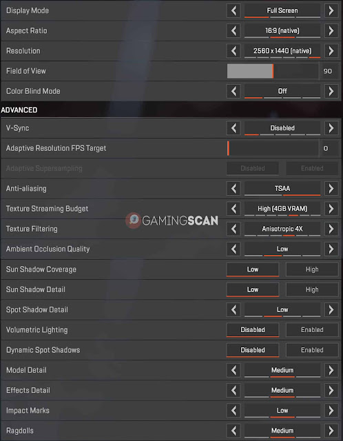 Apex Legends için En İyi Ayarlar - FPS'yi Artırın, Performansı Artırın! Apex Legends için En İyi Ayarlar - FPS'yi Artırın, Performansı Artırın!