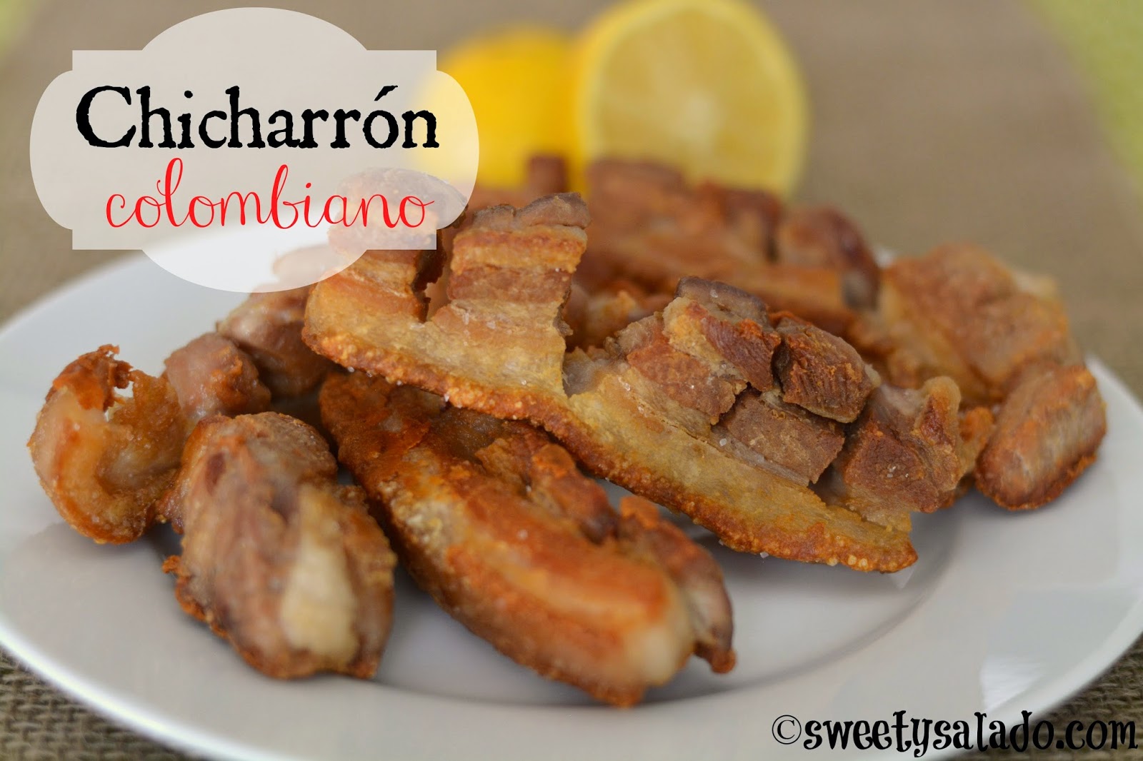 Como freir chicharron sin aceite