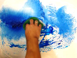 painting acrylic abstract step simple seascape technique techniques paint modern water easy paintings acrylics oil tools peter learn dranitsin