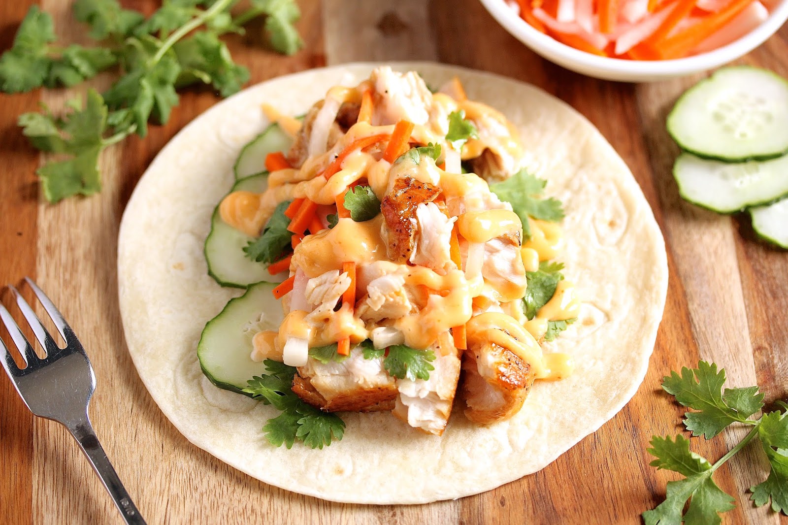 SWORDFISH TACO WITH SPICY LEMONGRASS AIOLI In Good Flavor Great