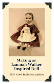 DIXIE REDMOND'S IZANNAH WALKER DOLL PATTERN AVAILABLE IN PDF. FORMAT