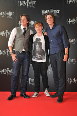 Rupert Grint y los hermanos Phelps llenaron Kinepolis