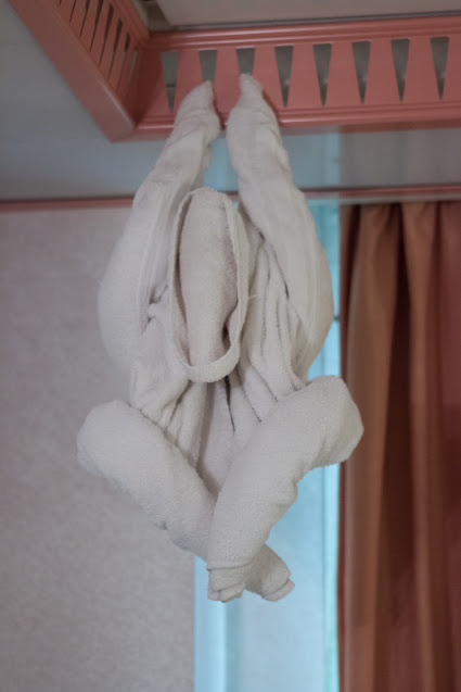 Costa Atlantica-Decorazione in camera con gli asciugamani