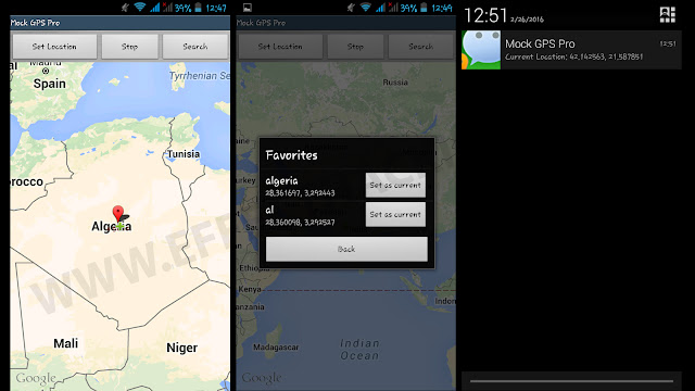 Mock GPS Pro Screenshots