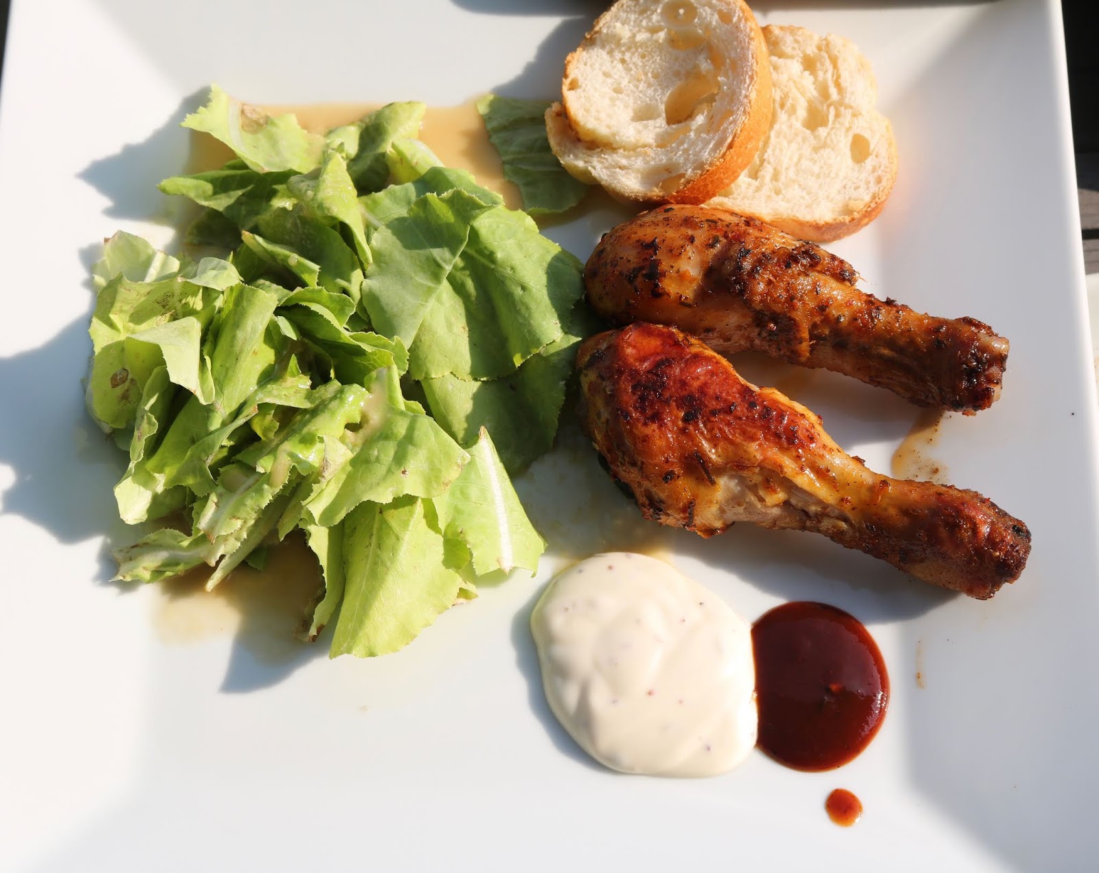Hähnchen Unterkeulen gegrillt