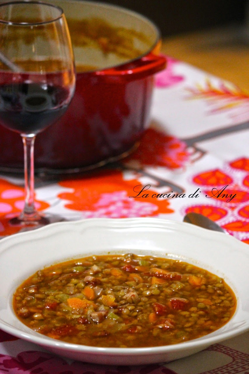 zuppa di lenticchie - supa de linte