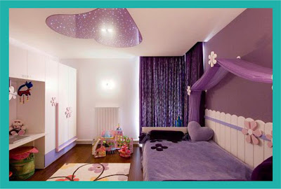 kamar tidur warna ungu,kamar tidur ungu,kamar ungu
