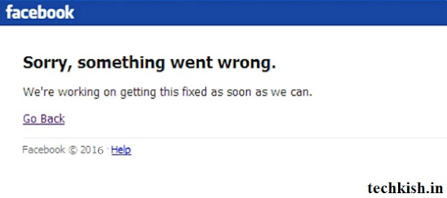Facebook server Crashed / Down  #TECHkish