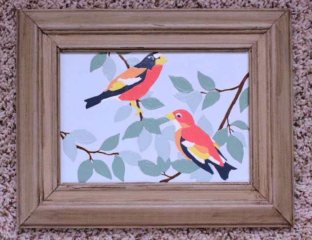 Thrift Store Painting Makeover