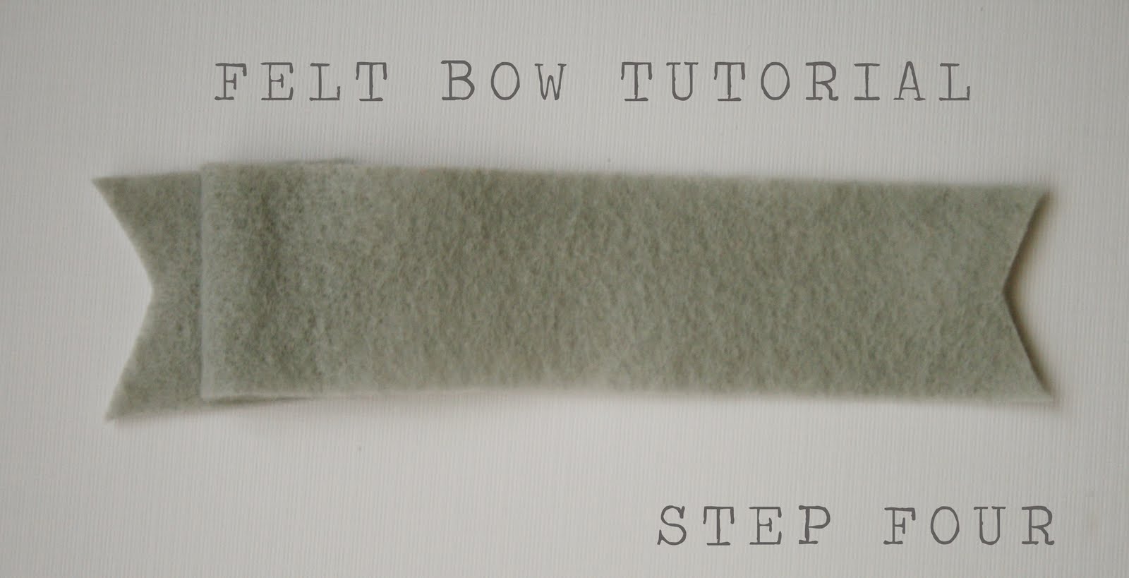 I Love Rosemary Watson I Love Hot Glue Felt Bow Tutorial