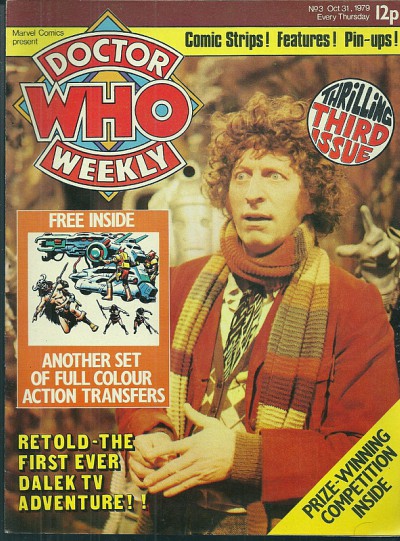 Doctor Who Weekly Oct 1979 ft. Tom Baker
