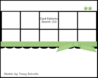 SeaGlass Papercrafts: Card Patterns sketch #153