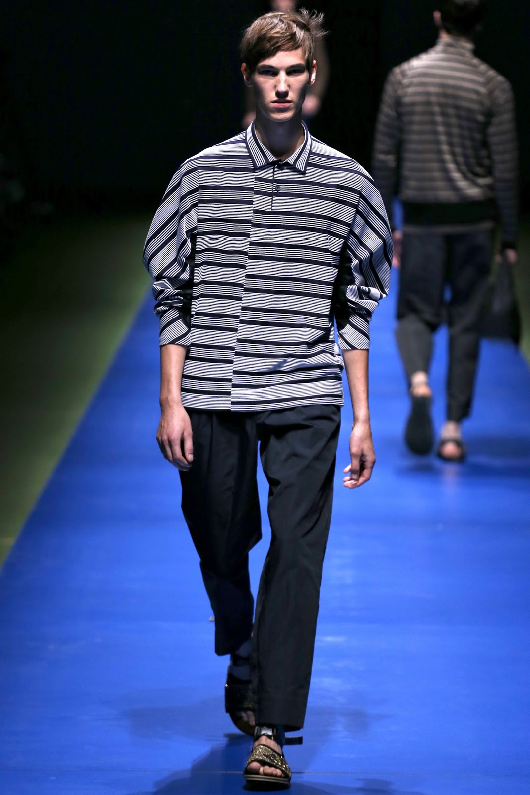 Male Model Otaku: Kristoffer Hasslevall: Spring/Summer 2014 【London ...