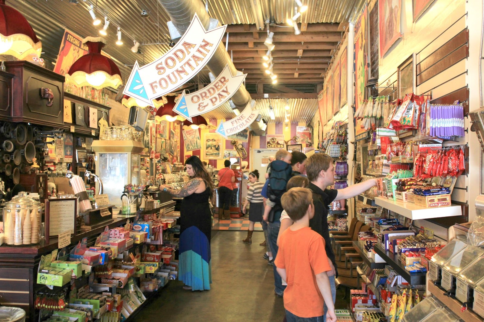 Kingsley Corner Glimpses of The Big Top Candy Shop