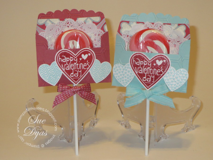Stampin' With Suzie Q: Valentine's Day Treat Holders