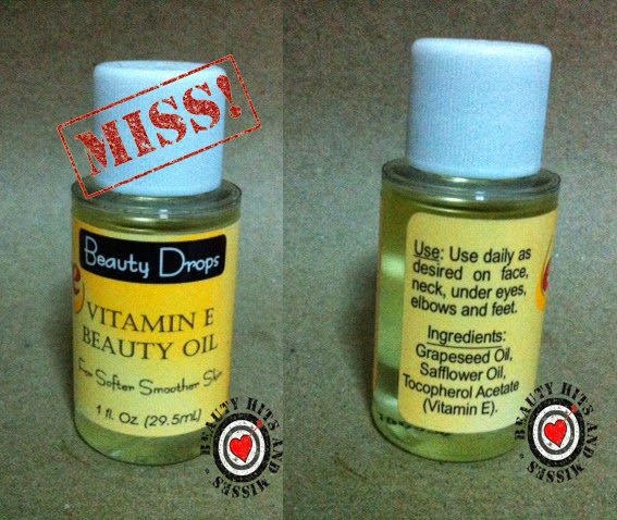 beauty drops vitamin e moisturizer