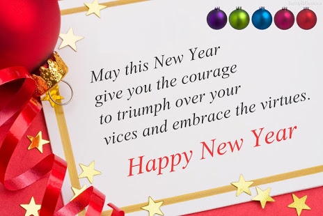 new year greeting cards 2018