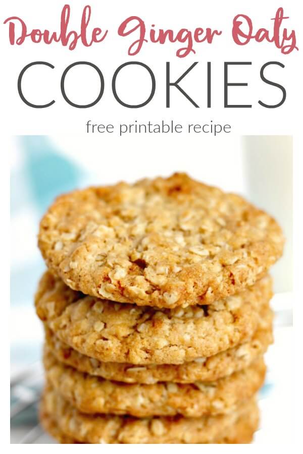 Double Ginger Oat Cookies A Cornish Food Blog Jam and Clotted Cream