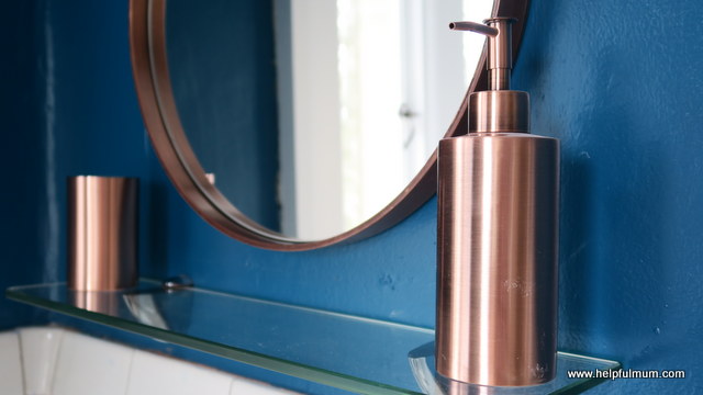 My copper bathroom makeover - Helpful Mum