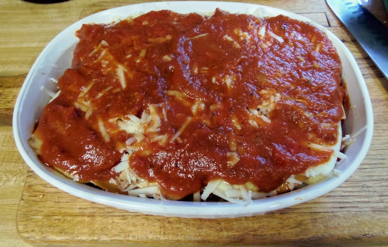 Glo's Kitchen Eggplant, Ham and Havarti Cheese Casserole