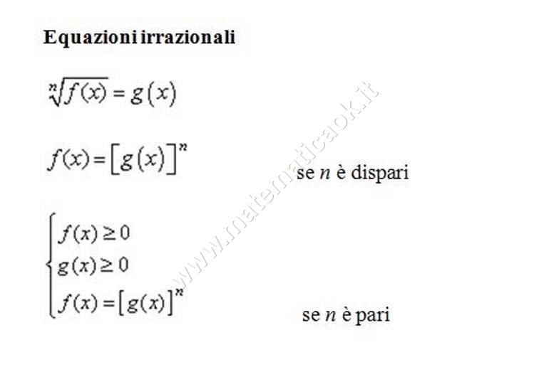 Studio Di Funzioni Irrazionali Esercizi Svolti Pdf ESERCIZI SVOLTI DI MATEMATICA: Equazioni Irrazionali