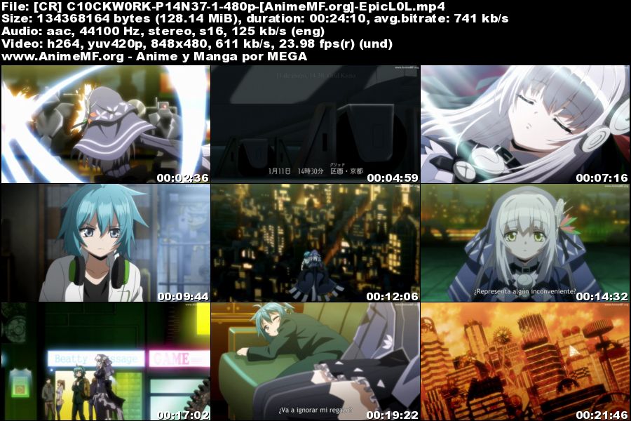 Vista previa de Clockwork Planet 01 Ligero Sub Español MEGA