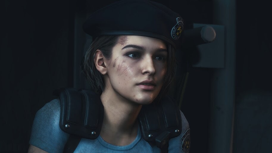 Jill Valentine, RE3, Remake, Police, Uniform, 4K, #7.1694