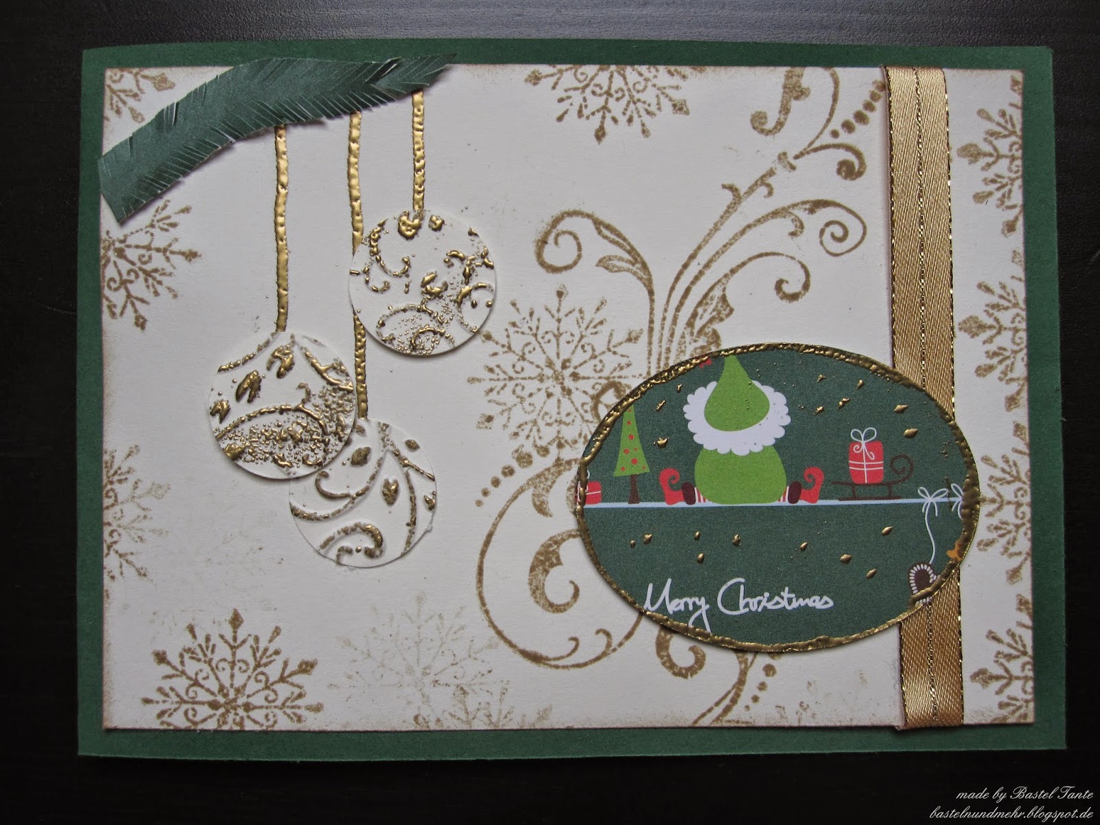 Bastel Tante: Weihnachtskarten