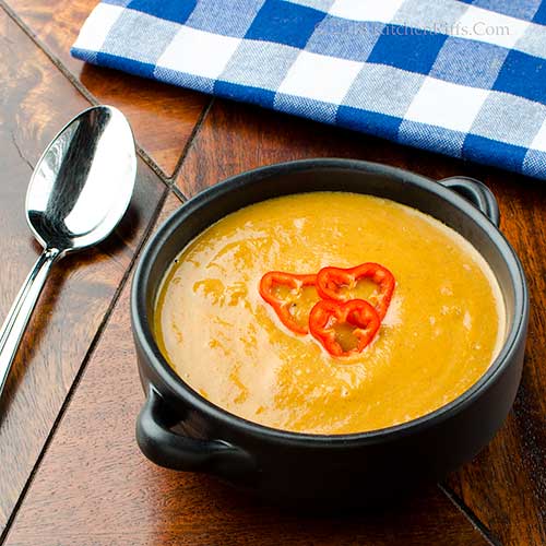 Pumpkin-Spice Pumpkin Soup