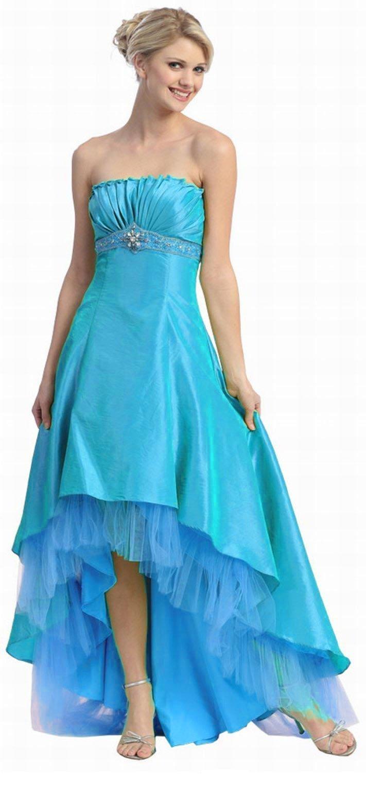 turquoise formal wear