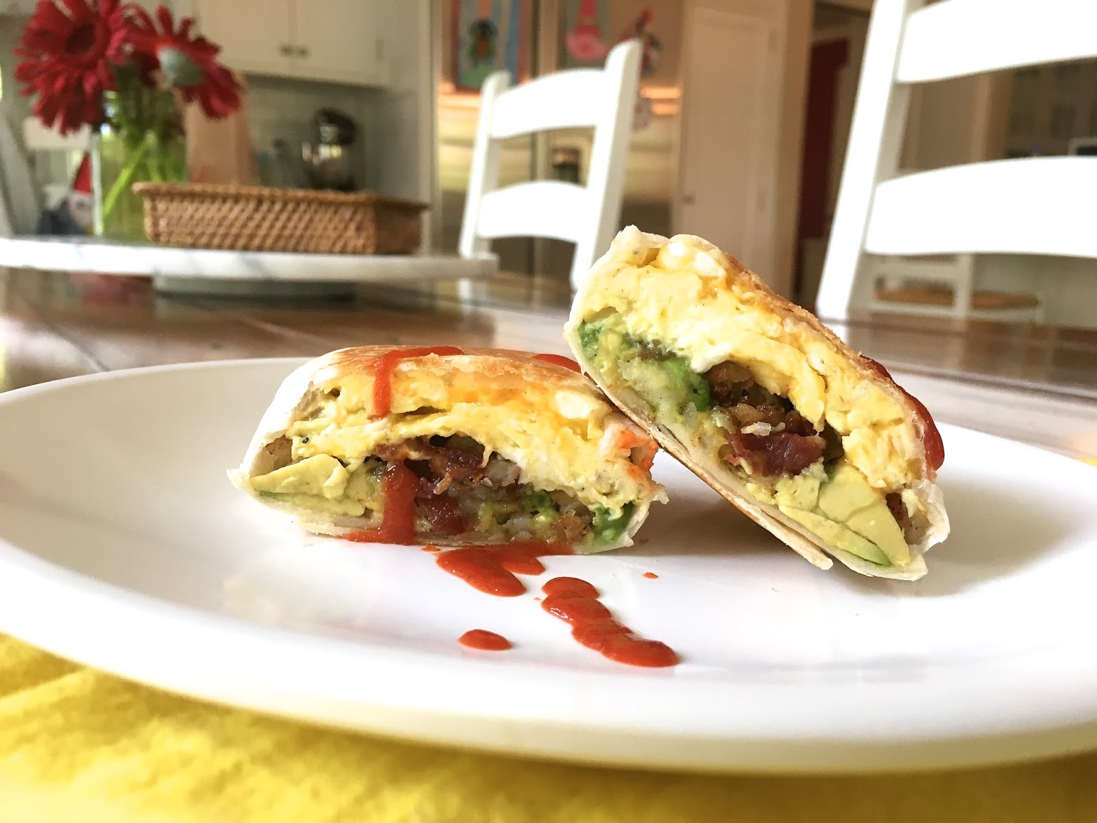 siriously delicious Tater Tot Breakfast Burrito